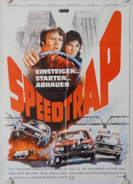 Speedtrap original release german movie poster